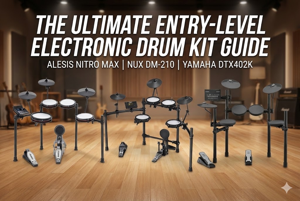 🎧 Silent Practice, Serious Skills: Choosing Your First Electronic Drum Kit