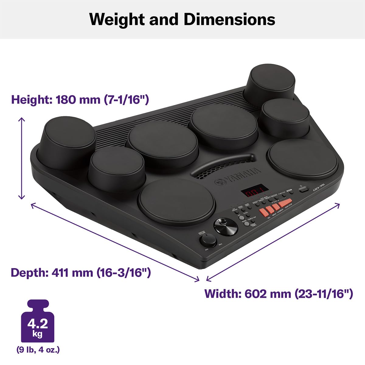 Yamaha DD75 Digital Drums image