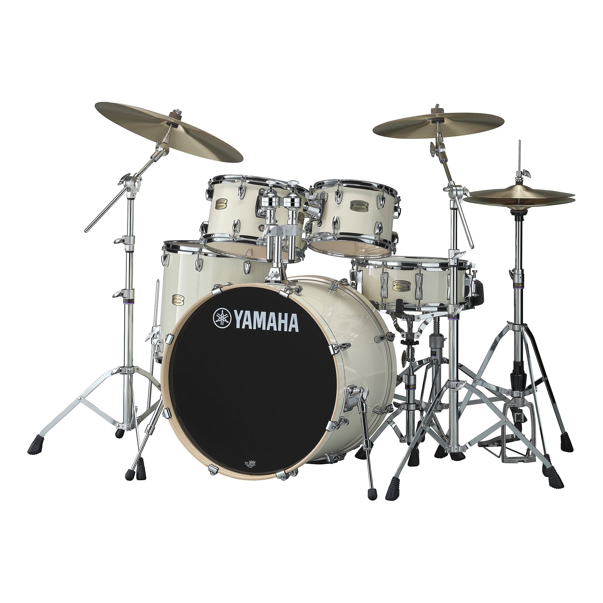 Yamaha Stage Custom SBP2F5 5-Piece Shell Pack, Classic White image