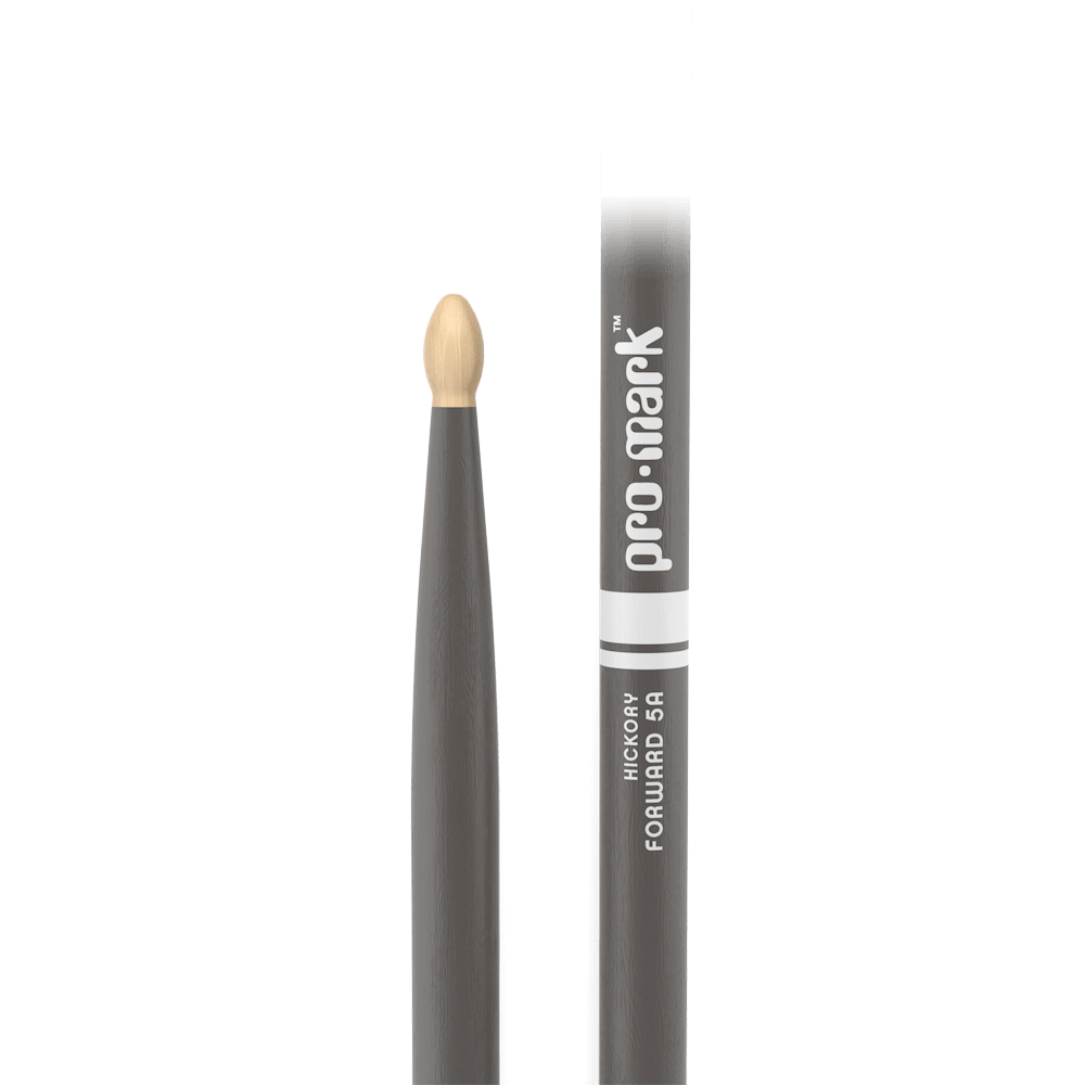 Promark 5A Grey Wood Tip Classic Forward Drum Sticks image