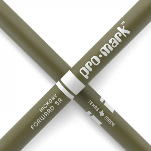 Promark 5A Green Wood Tip Classic Forward Drum Sticks image