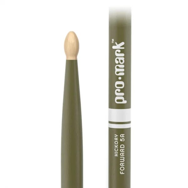 Promark 5A Green Wood Tip Classic Forward Drum Sticks image
