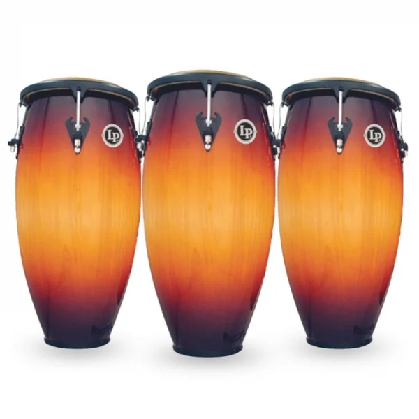 Lp Matador Vintage Sunburst 3 Piece Conga Set