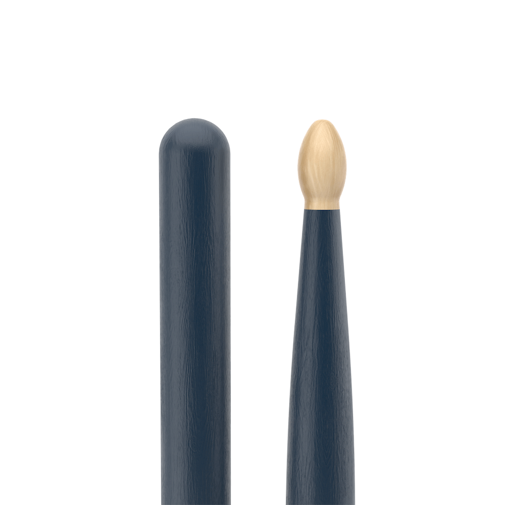 Promark 5A Blue Wood Tip Classic Forward Drum Sticks image