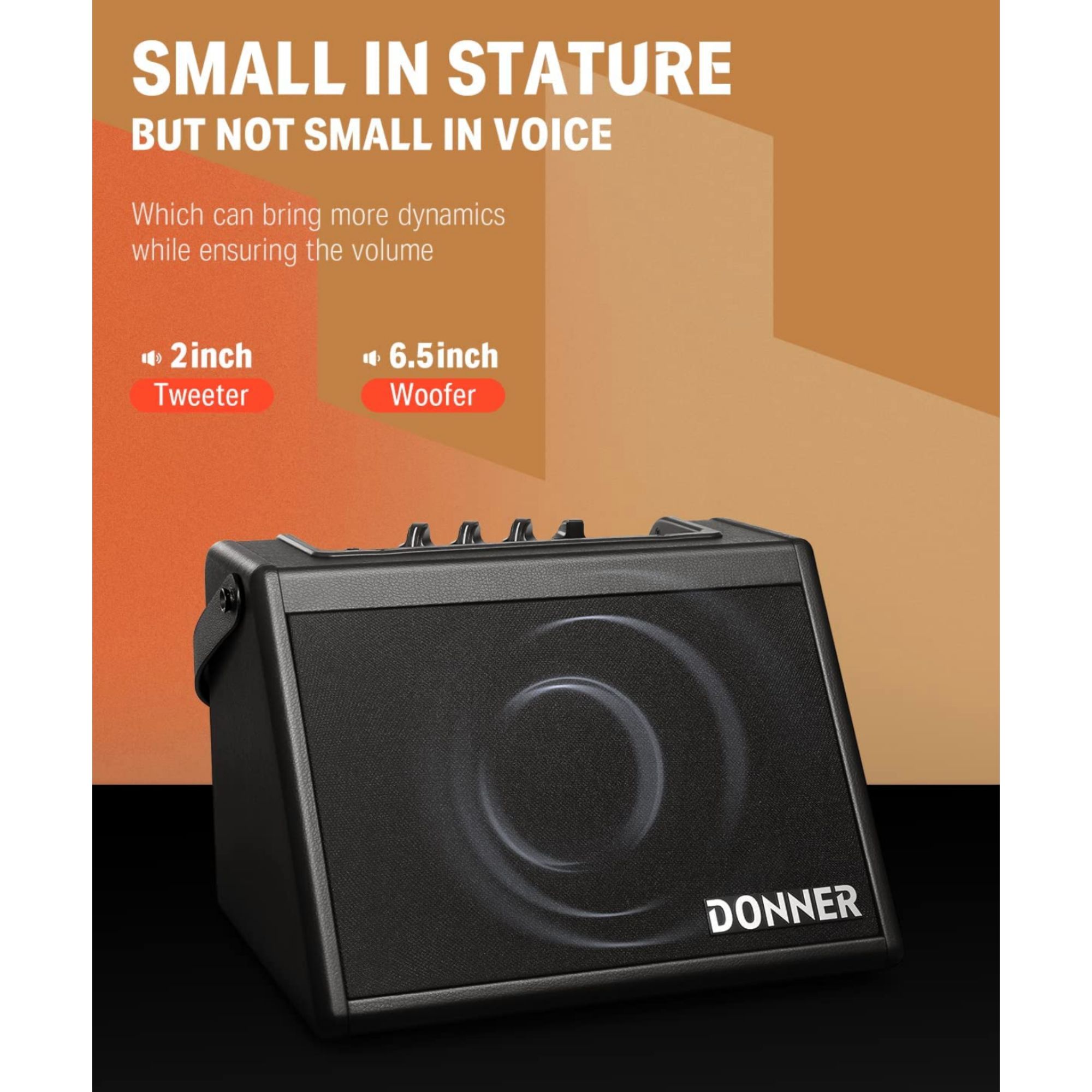 Donner DDA-20 20W Mini Electric Drum Amplifier image