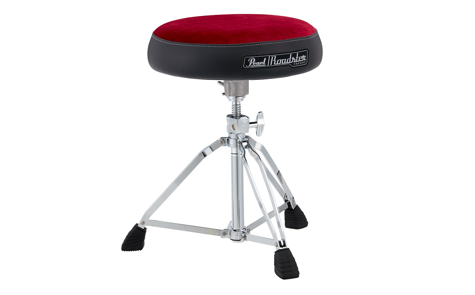 Pearl D1500RST Roadster Multi-Core Drum Throne - Red Top image